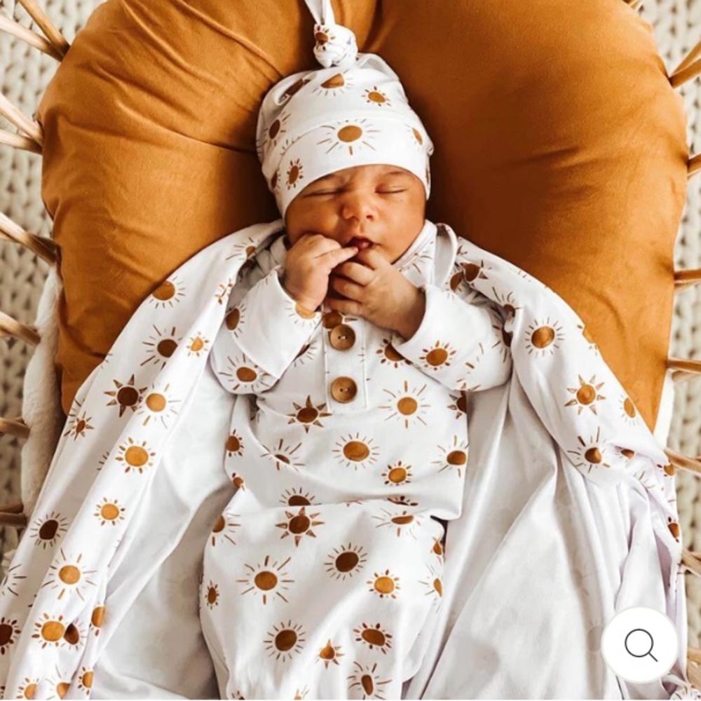 Caden Lane Knotted Gown Set | Desert Sun